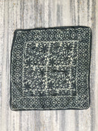 Hand Block Printed Cotton Bandana: Natural Dye Neckerchief - Made in India