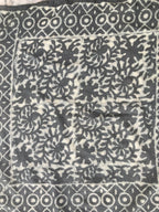 Hand Block Printed Cotton Bandana: Natural Dye Neckerchief - Made in India