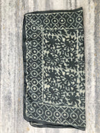 Hand Block Printed Cotton Bandana: Natural Dye Neckerchief - Made in India