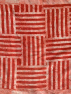 Hand Block Printed Cotton Bandana: Natural Dye Neckerchief - Made in India