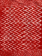 Hand Block Printed Cotton Bandana: Natural Dye Neckerchief - Made in India