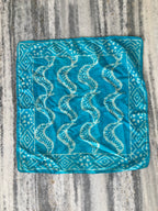 Hand Block Print Cotton Bandanas - Set of 10, Natural Dye