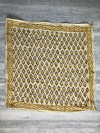 Hand Block Printed Cotton Bandana: Natural Dye Neckerchief - Made in India