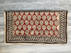 Hand Block Printed Cotton Bandana: Natural Dye Neckerchief - Made in India