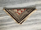 Hand Block Printed Cotton Bandana: Natural Dye Neckerchief - Made in India