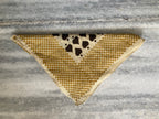 Hand Block Printed Cotton Bandana: Natural Dye Neckerchief - Made in India