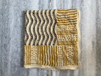 Hand Block Printed Cotton Bandana: Natural Dye Neckerchief - Made in India