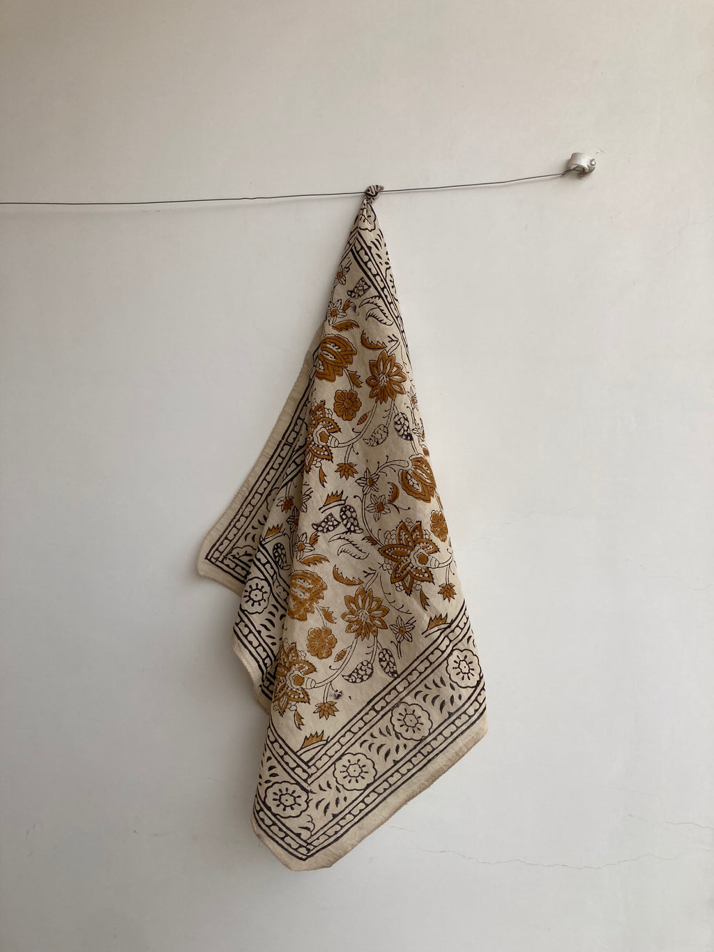 Set of 10 hand printed bandana,Neckkerchief,Handkerchief, made with natural colours gift item