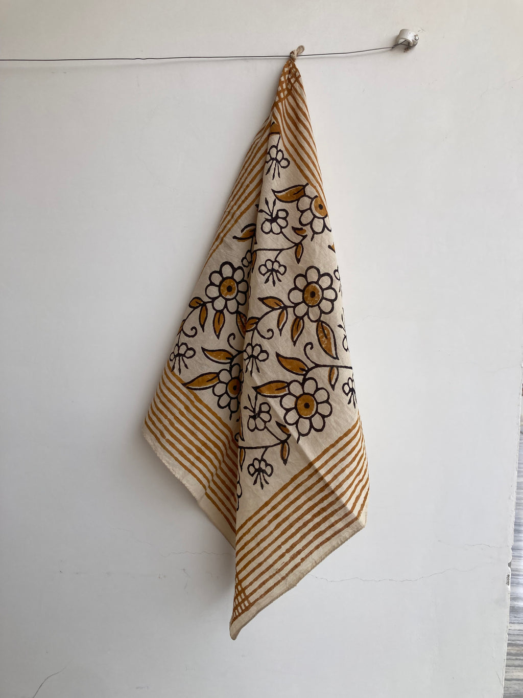 Set of 10 hand printed bandana,Neckkerchief,Handkerchief, made with natural colours gift item