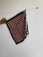 Set of 10 Organic Cotton Bandana, Hand Block Print Neckerchief