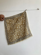 Set of 10 Organic Cotton Bandana, Hand Block Print Neckerchief