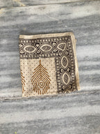 Hand Block Printed Cotton Bandana: Natural Dye Neckerchief - Made in India
