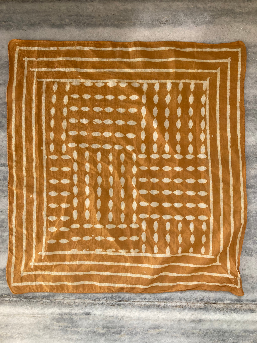 bandana,Neckkerchief,Handkerchief,Necktie made with natural colours gift item