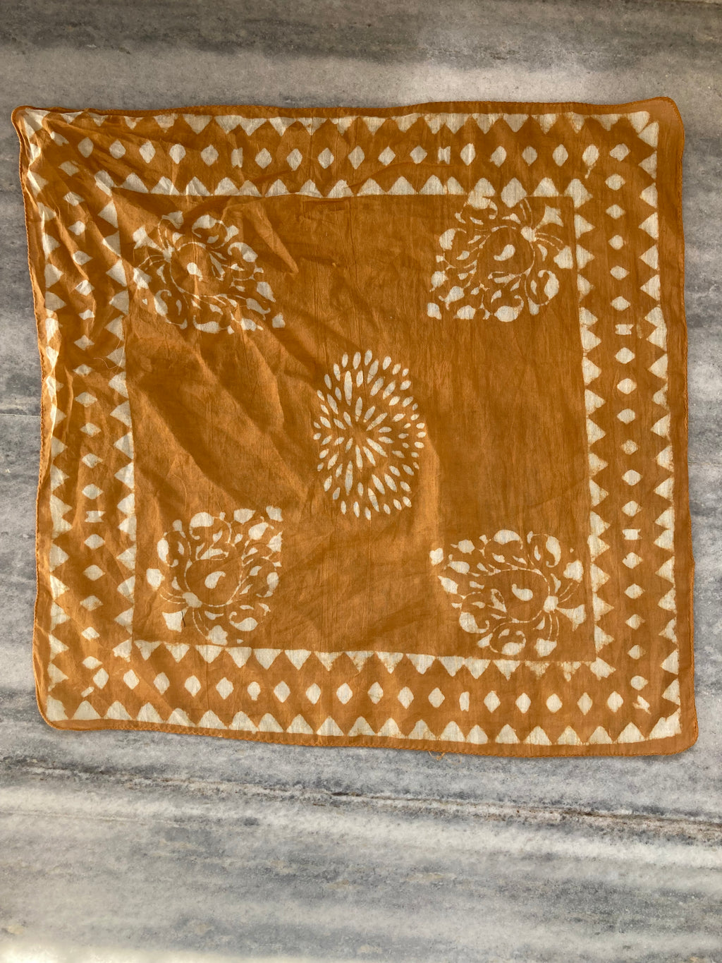 bandana,Neckkerchief,Handkerchief,Necktie made with natural colours gift item