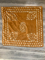 bandana,Neckkerchief,Handkerchief,Necktie made with natural colours gift item