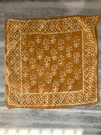 bandana,Neckkerchief,Handkerchief,Necktie made with natural colours gift item
