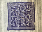 Hand Block Print Cotton Bandana Set of 10: Ethical Neckerchief, Hair Scarf