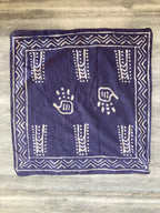 Set of 10 Organic Cotton Bandana, Hand Block Print Neckerchief