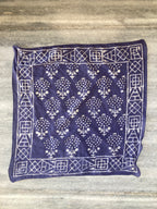 Set of 10 Organic Cotton Bandana, Hand Block Print Neckerchief