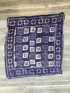 Set of 10 Organic Cotton Bandana, Hand Block Print Neckerchief
