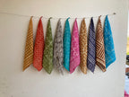 Unique Bulk Bandanas Set of 10 Organic Cotton Bandana Bandana Scarf, Paisley Design Scarf, Vibrant Color, High-Quality
