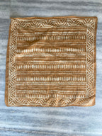 Organic Cotton Bandana Set of 10 : Paisley Scarf, Hand Block Print, Natural Dye