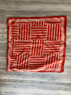Organic Cotton Bandana Set of 10 : Paisley Scarf, Hand Block Print, Natural Dye