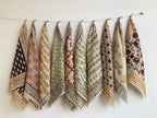 bandana,Neckkerchief,Handkerchief,Necktie made with natural colours gift item