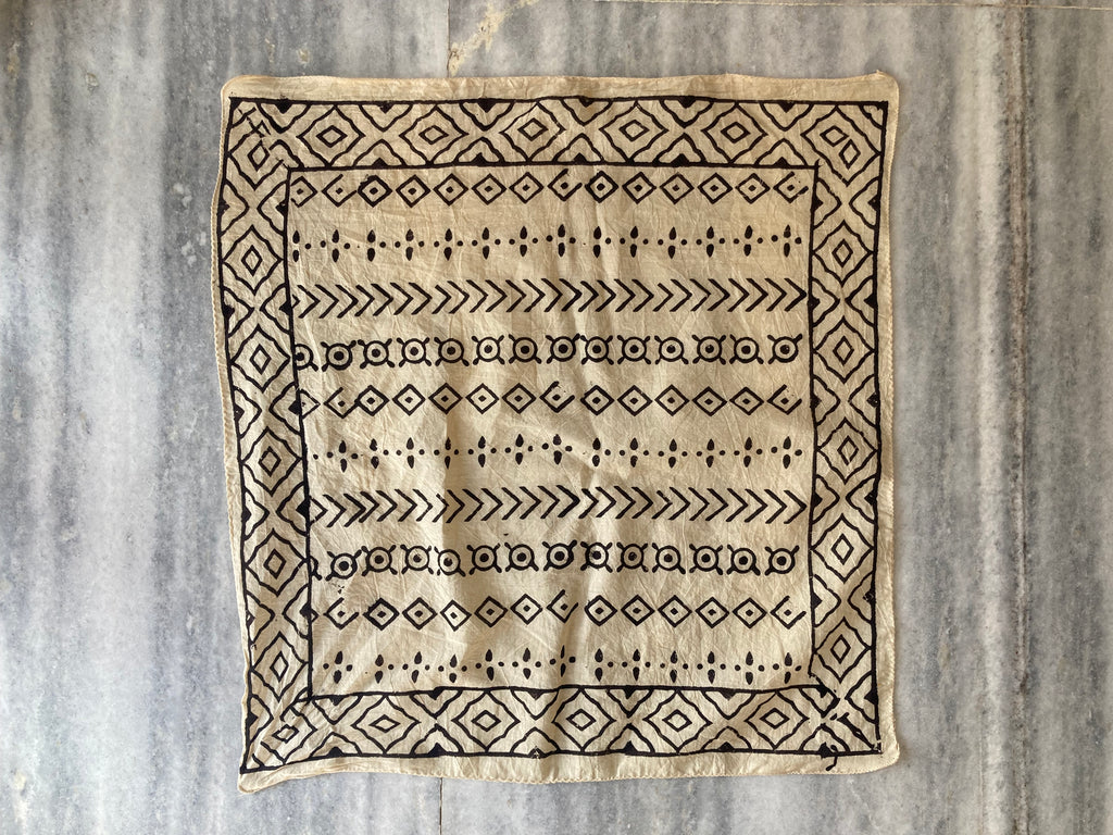bandana,Neckkerchief,Handkerchief,Necktie made with natural colours gift item