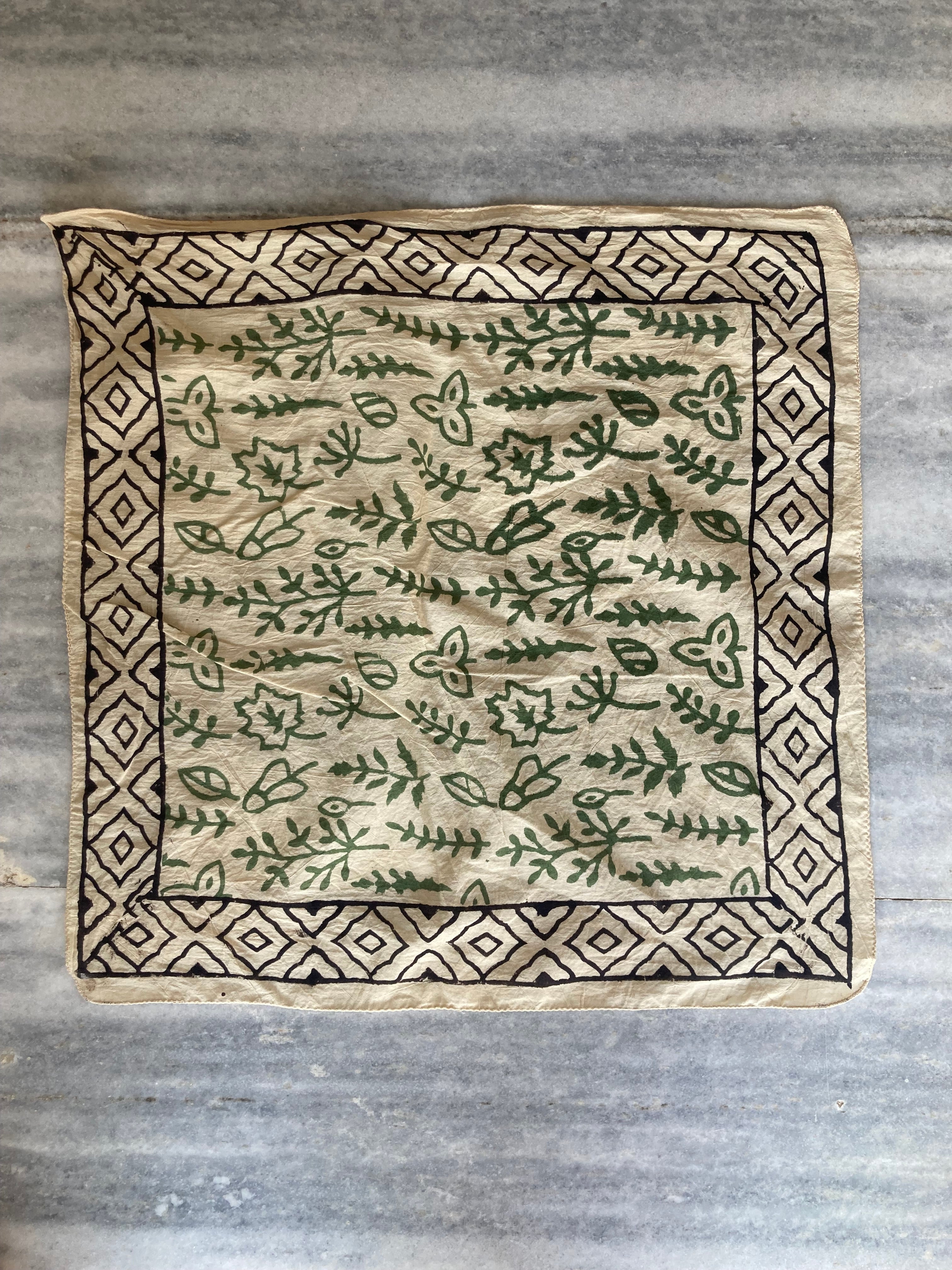 bandana,Neckkerchief,Handkerchief,Necktie made with natural colours gift item