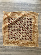 bandana,Neckkerchief,Handkerchief,Necktie made with natural colours gift item