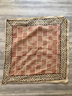 bandana,Neckkerchief,Handkerchief,Necktie made with natural colours gift item