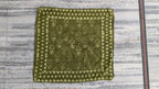 Hand Block Printed Cotton Bandana: Natural Dye Neckerchief - Made in India