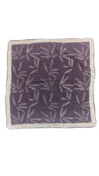 Handblock Printed Cotton Bandana Set: Bohemian Head Wrap, Natural Dye