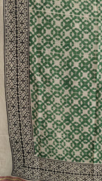 Hand Block Print Cotton Sarong: Indian Beach Wrap, Boho Scarf