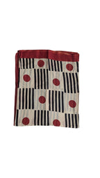 Handmade Cotton Sarong: Indian Block Print Pareo - Beach Cover-Up