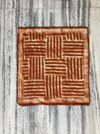 Hand Block Print Cotton Bandanas - Set of 10, Natural Dye