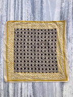 Set of 10 hand printed bandana,Neckkerchief,Handkerchief, made with natural colours gift item