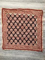 Set of 10 hand printed bandana,Neckkerchief,Handkerchief, made with natural colours gift item